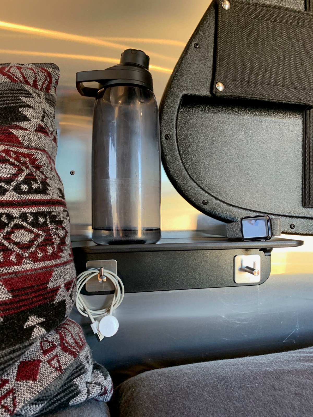 Airstream Basecamp Bedroom Shelf