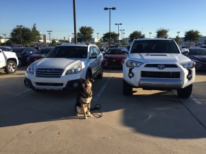 Trading the Subaru for the 4Runner