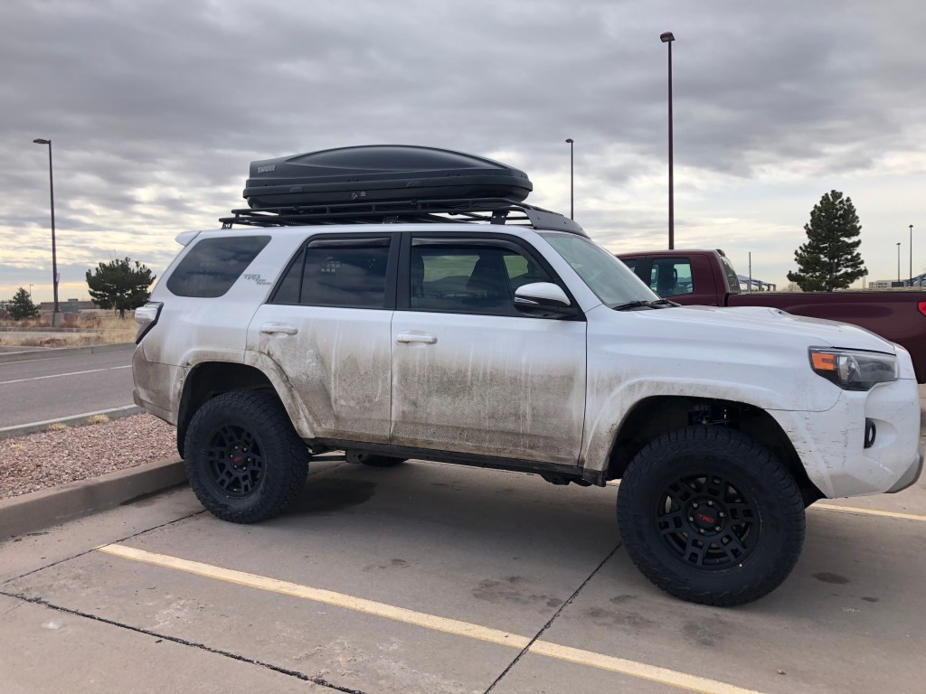 4Runner and Thule Cargo Box