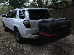 StowAway Waterproof Carrier on 4Runner