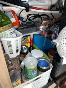 Airstream Basecamp Driver Side Kitchen Cupboard